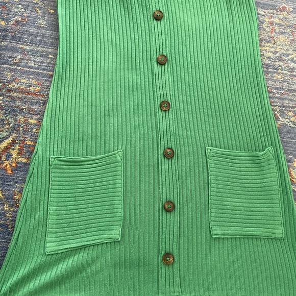 Reformation Green Knit Dress and Matching Top Two Pieces! On sale! Rare find! - Picture 5 of 11
